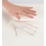 hand impression in memory foam