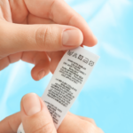washing label showing washing instructions